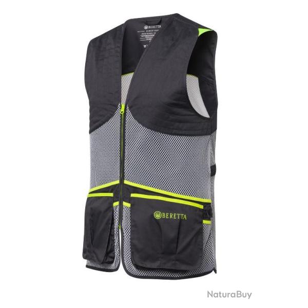 Gilet Beretta Full Mesh Gris Droitier