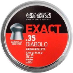 Bo&icirc;te de 100 plombs JSB Diabolo Exact - Cal. 35