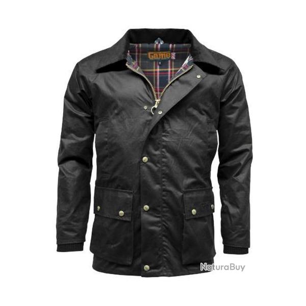 Veste Huil�e antique Game Barker Noir