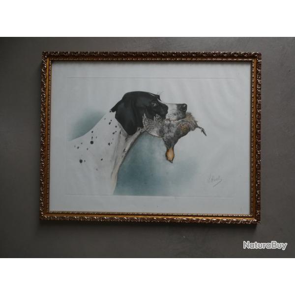 LITHOGRAPHIE signe RIAB