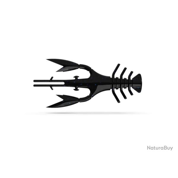 Leurre Souple Jaeger Para 8cm 8cm par 6 Noir