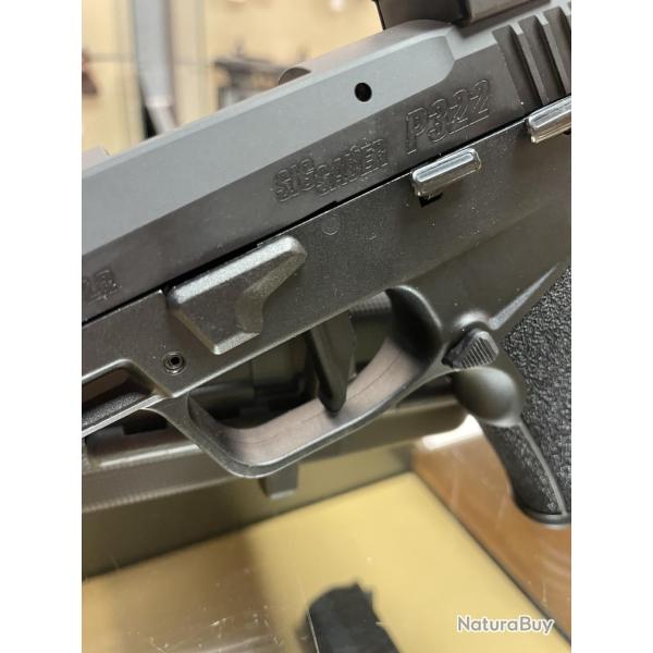 Nouveau pistolet Sig Sauer P322 22Lr Optic ready cat�gorie B