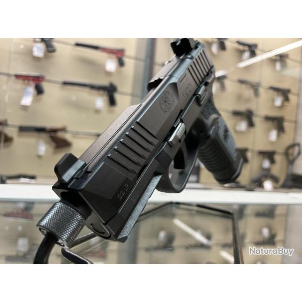 Pistolet FN Herstal 502 Tactical 22LR filet� + optic ready Cat.B