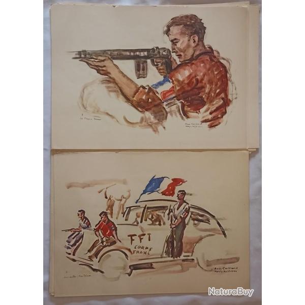 Lib�ration de PARIS FFI aout 1944 Ren� Gaillard