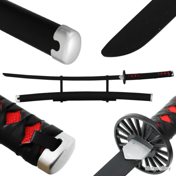 Katana en M�tal Demon Slayer de Tanjiro Kamado