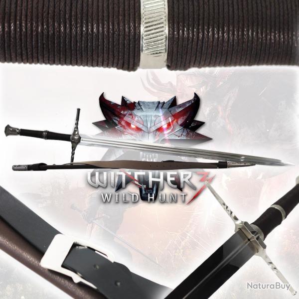 Ep�e en Acier de l'�cole du Loup L�gendaire de GERALT DE RIV THE WITCHER 3