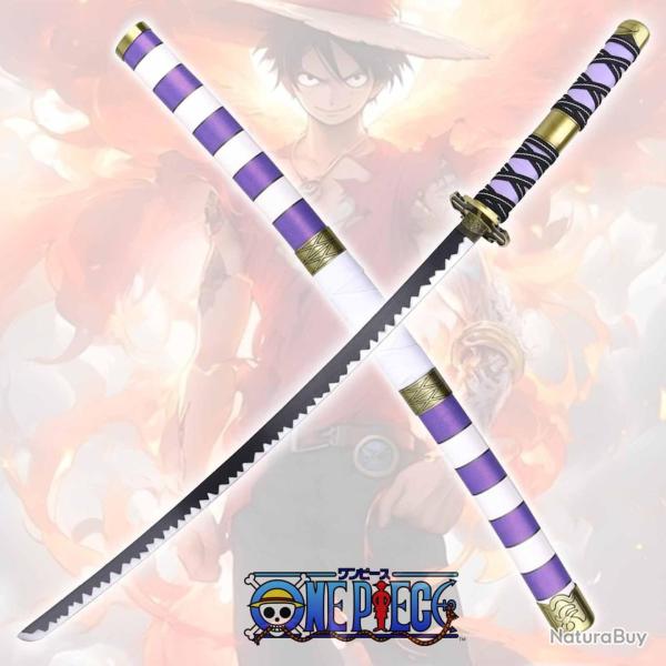 Katana Nidai Kitetsu HD EDITION M�tal de Monkey D. Luffy One Piece