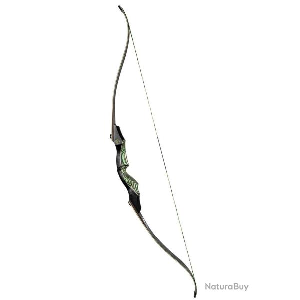 Arc traditionnel recurve d�montable Old Tradition Predator 60" 30 lbs