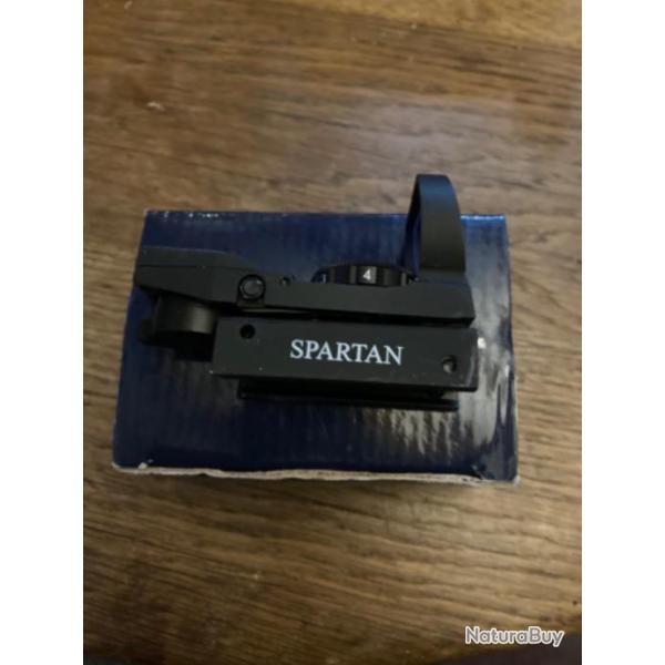 Point rouge spartan panoramique multi r�ticules pour rail de 21mm