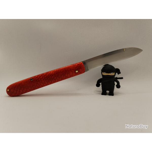 Couteau cran carr� inox/juma