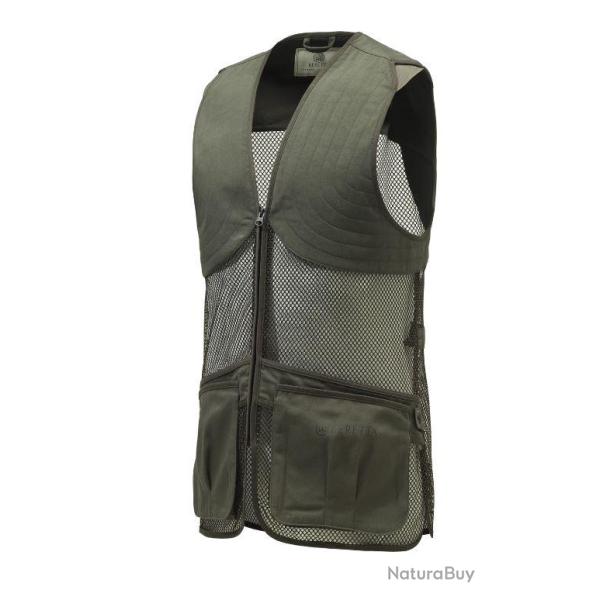 Gilet Beretta Full Mesh Vert Droitier