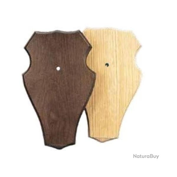 Ecusson troph�e chevreuil 22x13cm fonc� avec logement machoire par 3