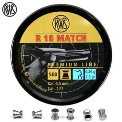 PLOMBS RWS R10 MATCH 4.49 PISTOLET