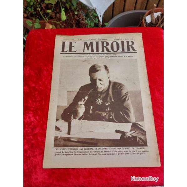 Journal le MIROIR num�ro 86 WW1