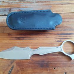 COUTEAU BOKER GITFO AVEC ETUI CUIR