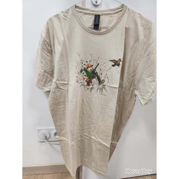 Tee Shirt Humoristique Chasseur De B�casse LOVERGREEN