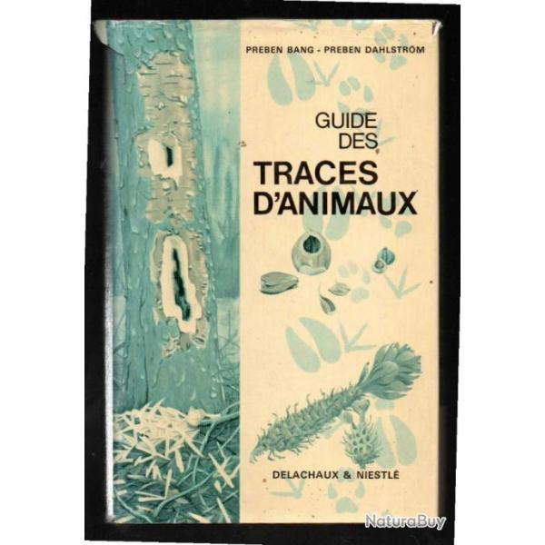 guide des traces d'animaux par  preben bang et preben dahlstrom