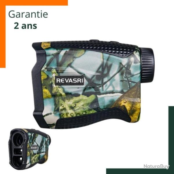 T�l�m�tre de chasse 1000m 6X - Rechargeable - Foret - Livraison rapide - Garantie 2 ans