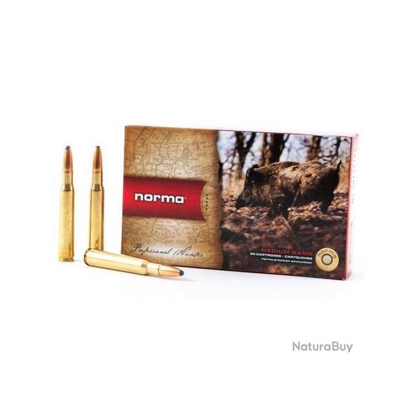 Munitions NORMA calibre 300 Weatherby Mag Oryx 180gr - 11.7g x20