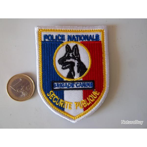 cusson collection brigade canine scurit publique insigne tissu