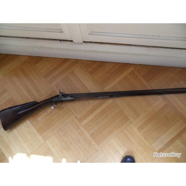 FUSIL DE LA NOBLESSE FRANCAISE AVEC FLEURS DE LYS