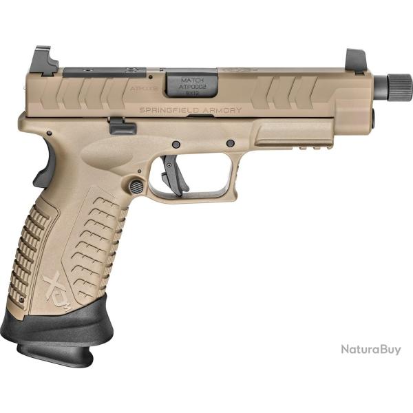 Pistolet Springfield XD-M elite 4.5 osp threaded desert fde cal.9mm