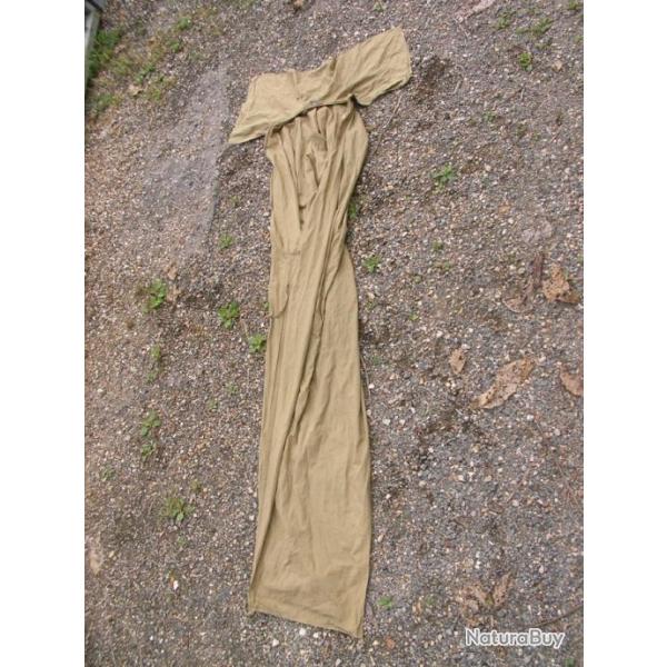WW2 US SAC/DRAP DE COUCHAGE MILITAIRE " LINERS BAG SLEEPING " AM�RICAIN PERSONNALIS� DAT� 5 DEC 1943