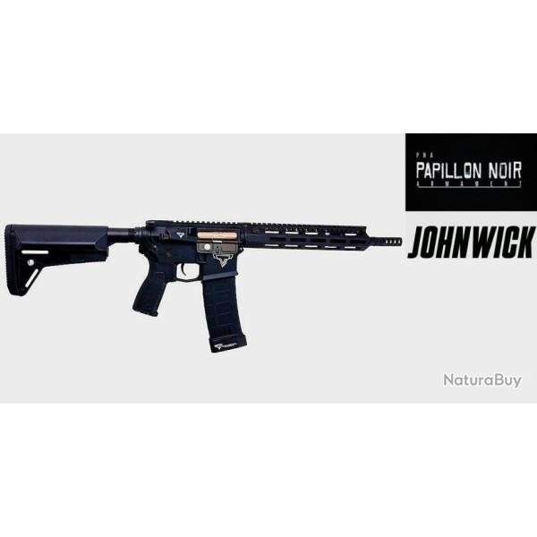 OFFRE FLASH! NOUVEAUT� 2024 ! PR� COMMANDE AR15 JOHN WICK 2 TTI EMG CUSTOM CULASSE OR ! [ AEG ] PNA