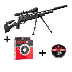 Pack Carabine Gamo HPA PCP Black Calibre 5.5mm