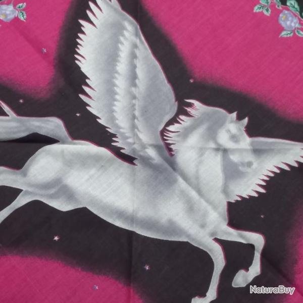 foulard bandana marque HARLEY DAVIDSON carr� de tissu 59 cm x 59 NEUF B