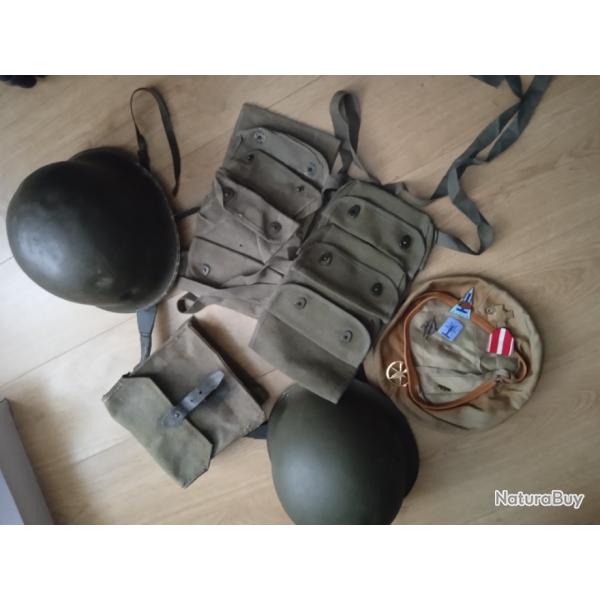 Lot d'objets guerre d'Alg�rie