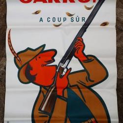 VERNEY CARRON ANCIENNE AFFICHE PUBLICITAIRE SIGNATURE BELLENGER MODELE DEPOSE Collection France Tr&egrave;s