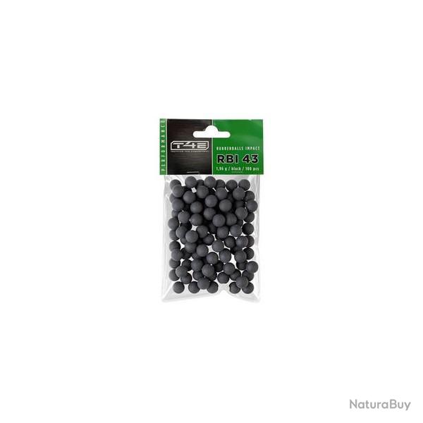 Billes de D�fense RBI Gomme Dure Noyau Acier - Cal 43 - Sac de 100