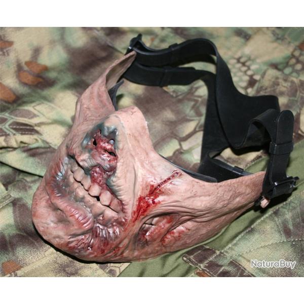 Masque D�guisement Zombie M05 -Type A Vert