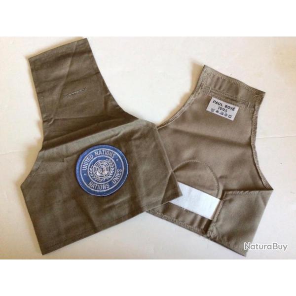 FRANCE ONU - NATIONS UNIES - UNITED NATIONS - BRASSARD fabrication Fran�aise