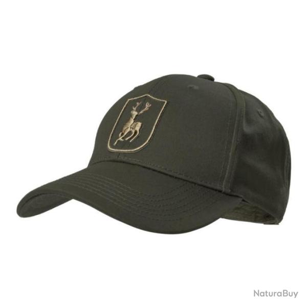 PROMOTION Casquette verte avec bouclier dor� Deerhunter