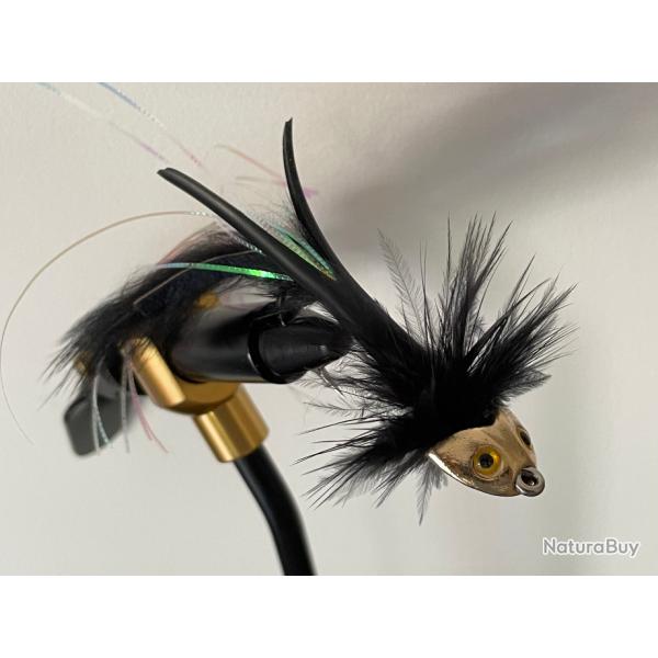 Streamer mouche  Atlantique 5 grs mod�le noir