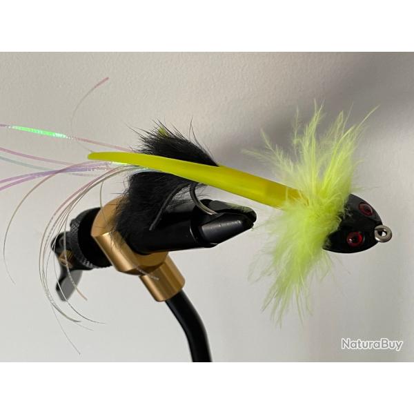 Streamer mouche  Atlantique 5 grs mod�le jaune