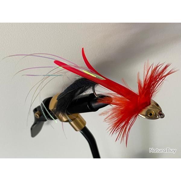 Streamer mouche  Atlantique 5 grs mod�le rouge