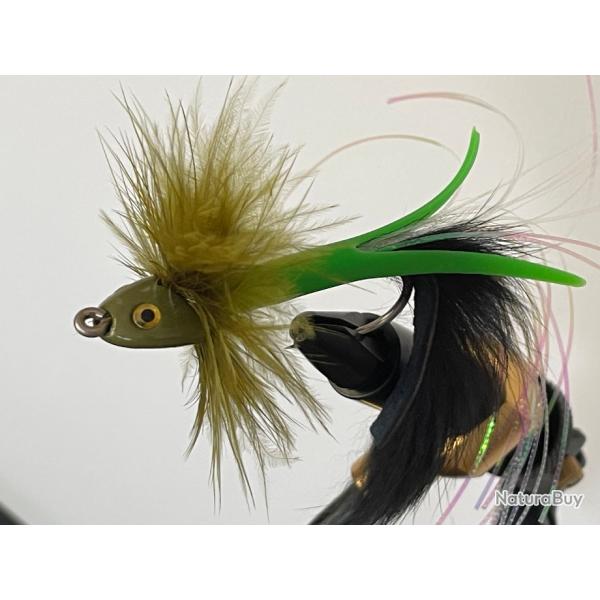 Streamer mouche  Atlantique 5 grs mod�le vert fluo