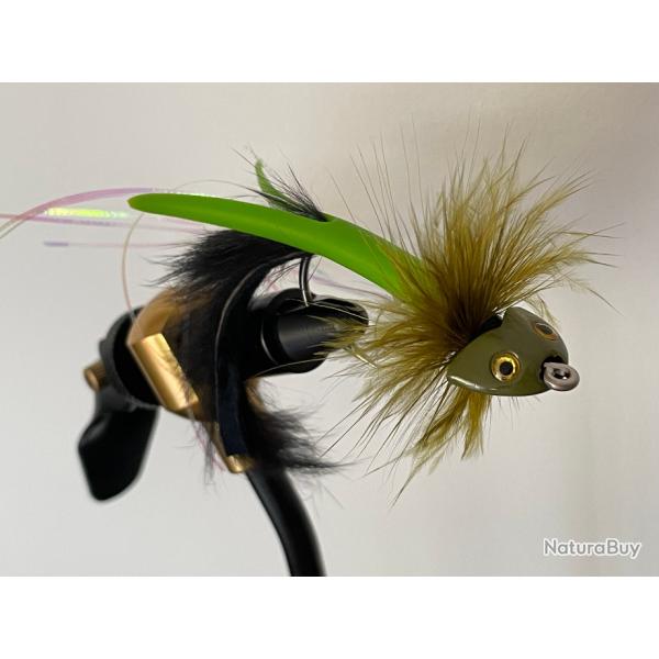 Streamer mouche  Atlantique 5 grs mod�le vert anis