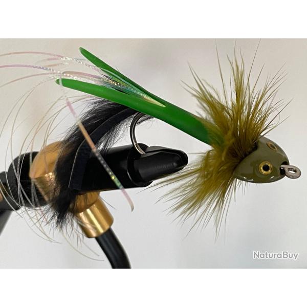 Streamer mouche  Atlantique 5 grs mod�le vert anglais