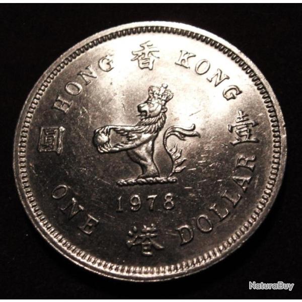 JAPON one dollar 1978 queen Elizabeth II  TTB