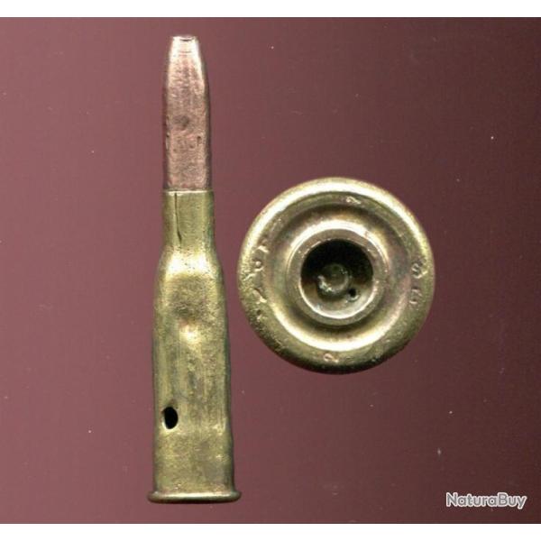 8 mm Lebel Inerte Mle 1892 - tui 86 D (am) - Puteaux 1917 - marquage : APX 2 17 SD