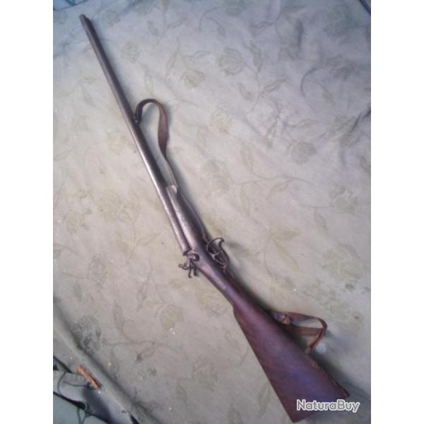 fusil de chasse � broche type Lefaucheux calibre 16 canons 76,5 cm