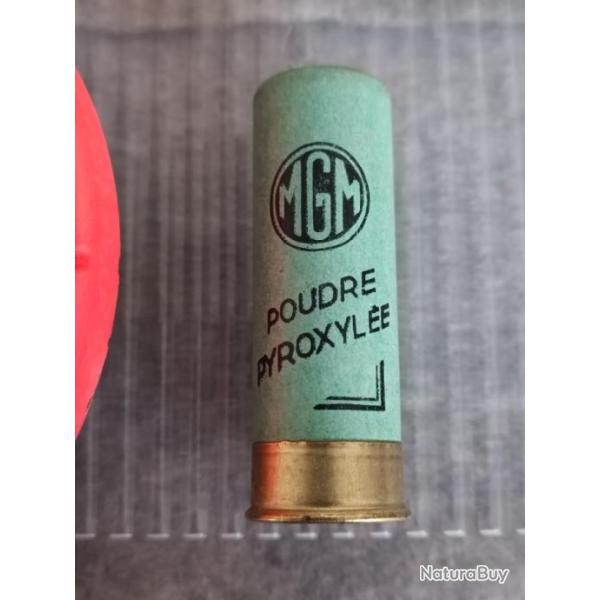 Cartouche de Collection Carton - MGM Poudre Pyroxylee- Cal12 - pb7 -