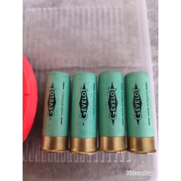 Cartouche de Collection Carton - GEVELOT Paris - Cal12 - pb 5 lot de 4