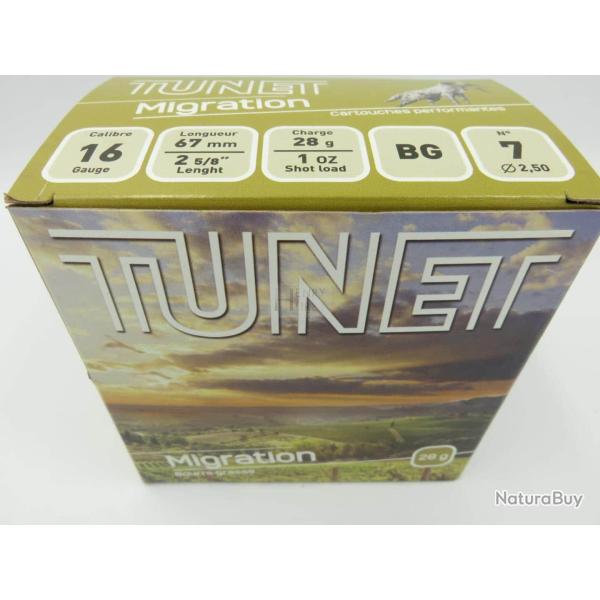 TUNET MIGRATION CAL 16 N BG 28G X25