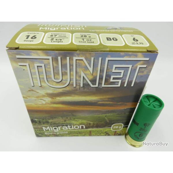 TUNET MIGRATION CAL 16 N BG 28G X25