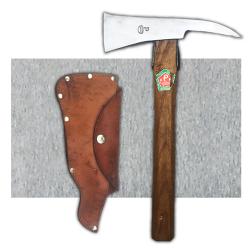 RARE & MASSIVE HACHE D'HONNEUR DES POMPIERS DE GPP - GARDE NATIONALE COMPLETE XX ORIGINALE